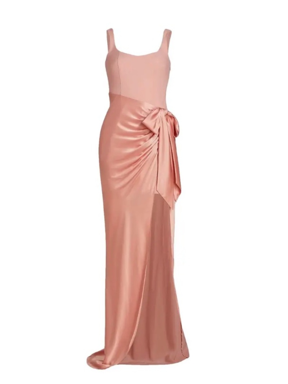Cinq a Sept Blush Satin Gown🪷